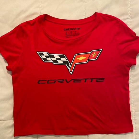 Red Corvette Tee size L - Picture 2 of 3